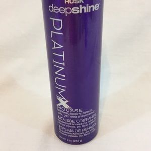 Rusk deepshine PlatinumX Mousse 9oz